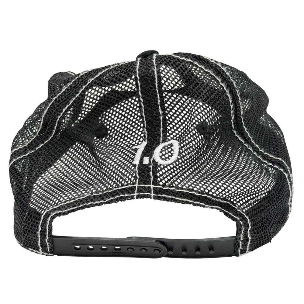 Hoka One State Street Mile Otto Trucker Hat Black Baseball Snapback Mesh Cap Hat